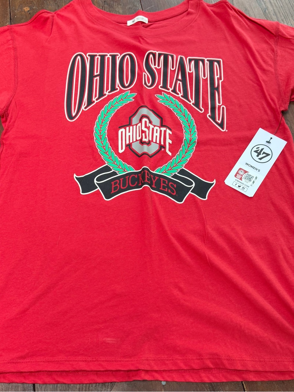 47 Brand Ohio State NEW tee! Women’s oversized